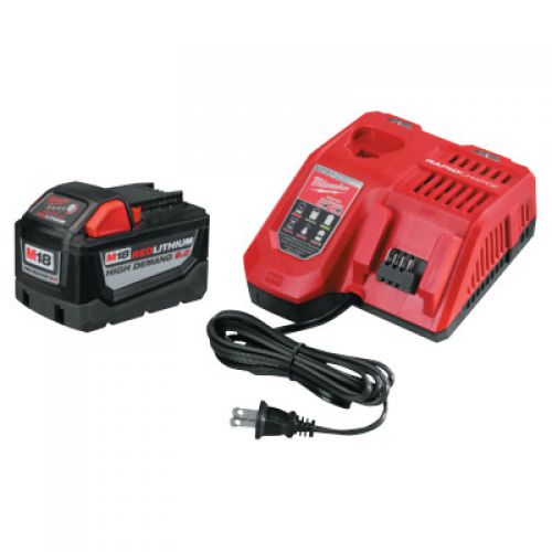 MILWAUKEE ELECTRIC TOOLS M18 REDLITHIUM HIGH DEMAND 9.0 Starter Kit, 18 V