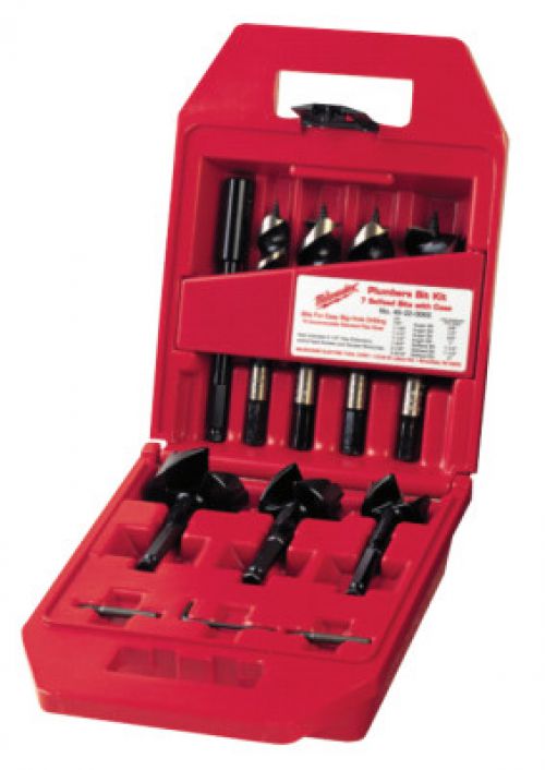 Ideal 36-265 5-Piece Plumber's Self-Feed Drill Bit Kit – Made In Japan