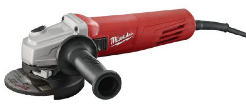 MILWAUKEE ELECTRIC TOOLS Small Angle Grinder/Sanders, 4 1/2 in Dia, 11 A, 11,000 rpm, Slide; Lock-On
