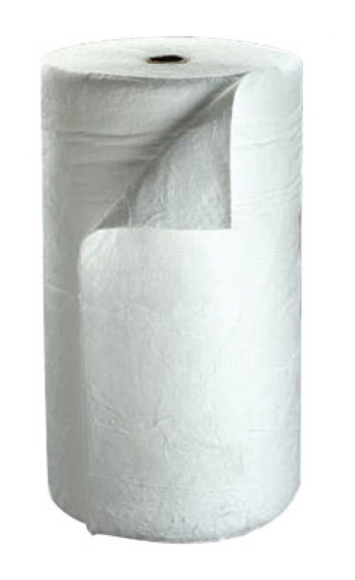 3M Petroleum Sorbent Rolls, Absorbs 84 gal, 144 ft