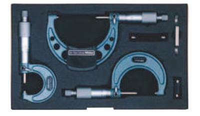 Series 103 Mechanical Micrometers, 0 in-3 in, .001 in, Varied