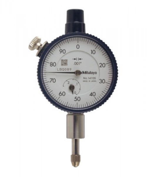 Series 1 Compact Dial Indicators, 0-100 Dial, 0.25 in Range