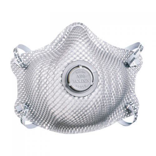 N99 Premium Particulate Respirators, Half Facepiece, 2-Strap, M/L