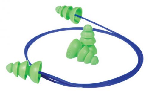 Comets Reusable Earplugs, TPE, Bright Green, Uncorded