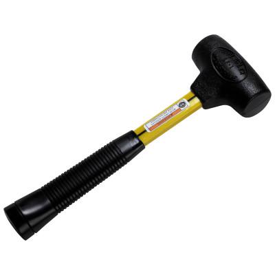 Power Drive Dead Blow Hammers, 4 lb Head, Yellow