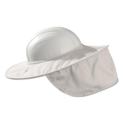 Hard Hat Shades, Polyester with Full Brim, White