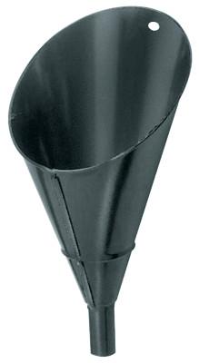 PLEWS Offset Funnel Fillers with Screen, 2 qt, Steel, 7 in dia.