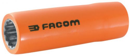 Insulated Deep Sockets, 3/8 in Drive, 13 mm, 12 Points