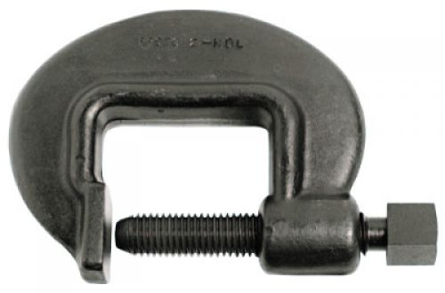 Extra Heavy Service Full Length Screw C-Clamps, Square Head, 3 1/4" Throat Depth