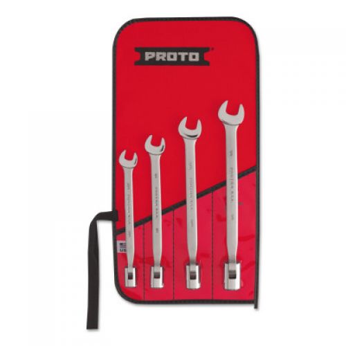 4 Pc. Flex Head Wrench Sets, 12 Point