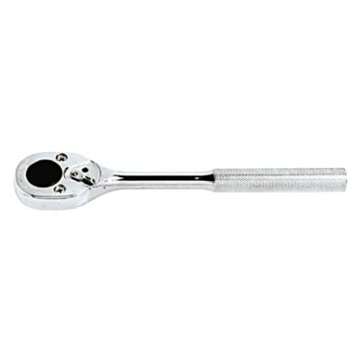 Classic Standard Length Pear Head Ratchet, 1/2 in Dr, 10 in L, Alloy Steel, Knurled Handle
