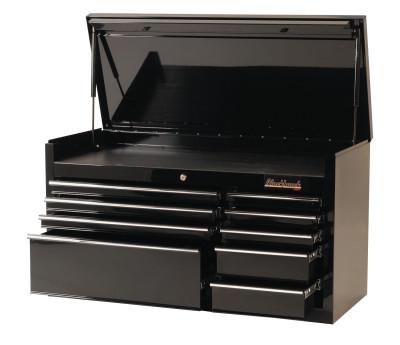 BLACKHAWK 9 Drawer Top Chests, 41 in x 18 in x 23 in, Black