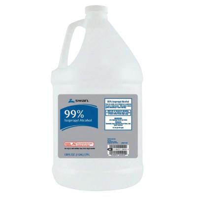 Alcohol Isopropyl 99%, 1 Gallon Bottle