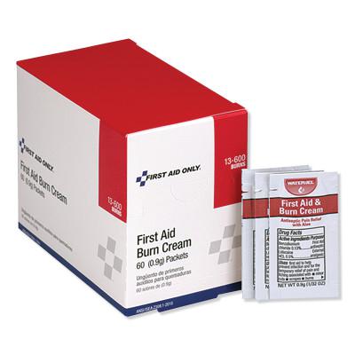First Aid/Burn Cream Packet, 0.9 g, 60 per Box