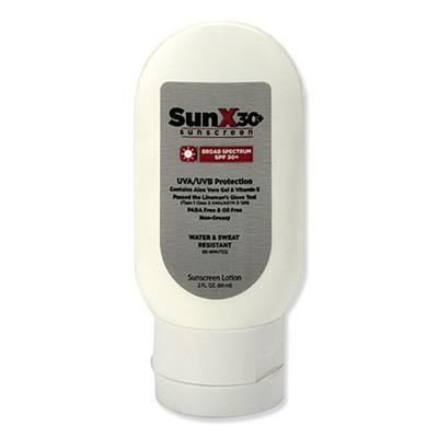 SunX30 Sunscreen Lotion, 2 oz, Bottle
