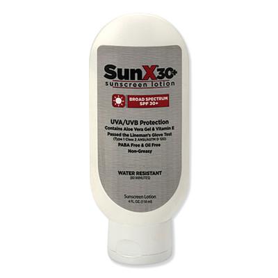 SunX30 Sunscreen Lotion, 4 oz, Bottle
