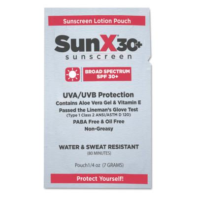 SunX30 Sunscreen Lotion Packet, 300 per Box