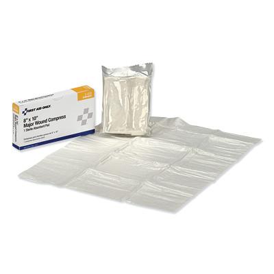 Bandage Compress, 8 in x 10 in, Guaze pad