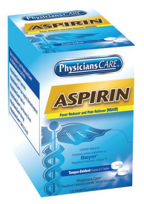 PhysiciansCare Aspirin, 325 mg, 2 pk/125 pk per Box