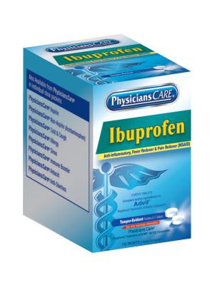 PhysiciansCare Ibuprofen Tablet, 200 mg, 2 pk/125 pk per Box