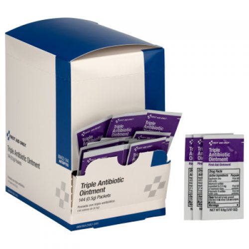 Triple Antibiotic Ointment, 0.9 g, Packets, 144 per Box