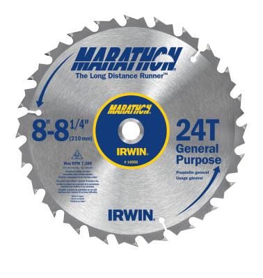 Irwin Marathon Miter Table Saw Blades 8 1 4 In 24 Teeth