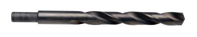 Heavy-Duty Steel Fractnl 3/8" Reduced Shank Jobber Length Drill Bit, 1/2",Bulk