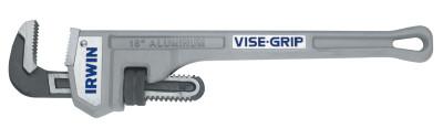 IRWIN VISE-GRIP Aluminum Pipe Wrenches, Drop Forged Steel Jaw, 18 in