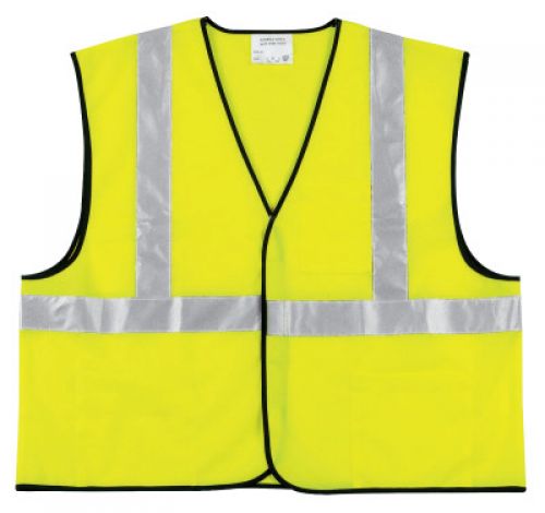 Class II Economy Safety Vest, Solid, Medium, Lime