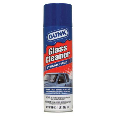 GUNK Auto Glass Cleaner, 19 oz., Aerosol Can