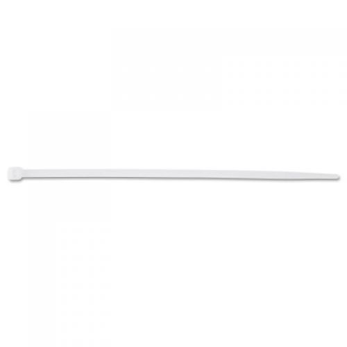 Standard Cable Ties, 45 lb Tensile Strength, 2 1/2 in x 10 in, Natural