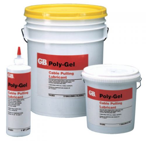 Poly-Gel Cable Pulling Lubricants, 1 qt Squeeze Bottle