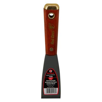 RED DEVIL 4100 Professional Series Putty Knives, 1-1/2 in Wide, Stiff Blade