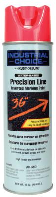 Industrial Choice M1600/M1800 System Precision-Line Inverted Marking Paint, 17 oz, Florescent Pink, M1800 Water-Based