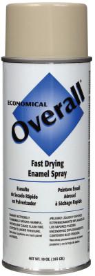 Overall Economical Fast Drying Enamel Aerosols, 10 oz Aerosol Can, Gloss Brown