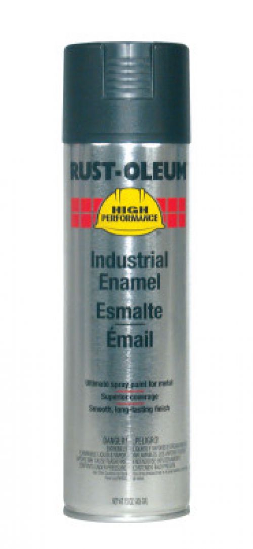 High Performance V2100 System Enamel Aerosol, 15 oz Can, Flat Black