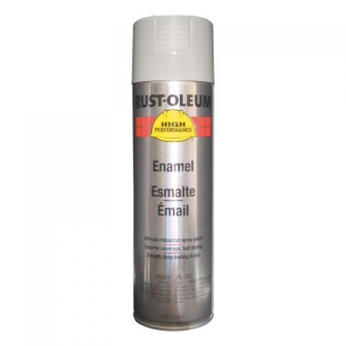 High Performance V2100 System Enamel Aerosol, 15 oz Can, Light Machinery Gray, Gloss Paint