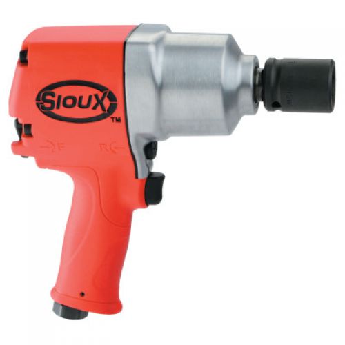 SIOUX TOOLS 3/4 in Air Impact Wrenches, 1050 ft lb, Ring Retainer