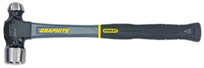 STANLEY Ball Pein Hammer, Graphite Handle, 15 in, High Carbon Steel 32 oz Head