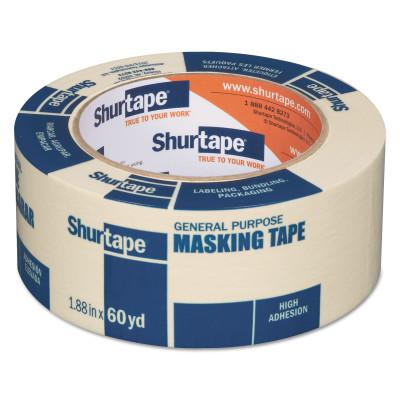 CP 105 General Purpose Masking Tapes, 1.88 in x 55 m, 24 per Case