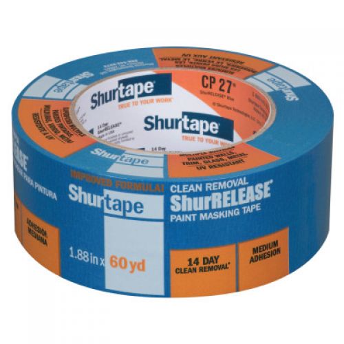 SHURTAPE ShurRELEASE Blue Professional Painters Tapes, 2 in X 60 yd