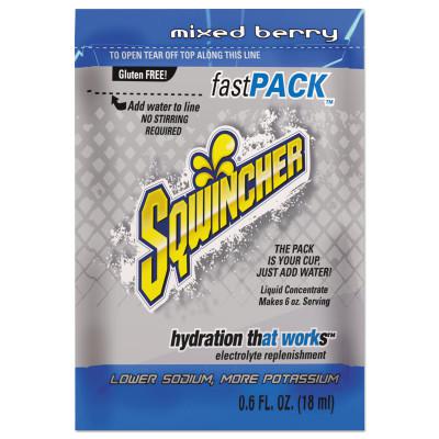 SQWINCHER Fast PacksÂ®, Mixed Berry, 6 oz, Pack