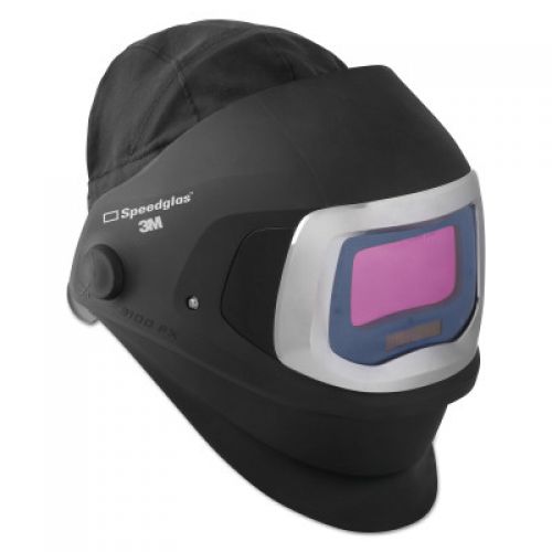 Speedglas 9100 FX Welding Helmet, Shade 5, 8 to 13, Black, 4.20 in x 2.80 in Window