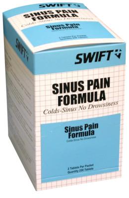 Sinus Pain Formula Tablets, Unflavored, 250 per box