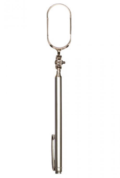 Pocket-Sized Telescopic Mirrors, 1 in x 2 in, 4 1/2 in-19 1/2 in L