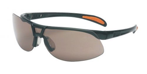 Protégé Eyewear, Gray Lens, Polycarbonate, Ultra-dura, Metallic Black Frame