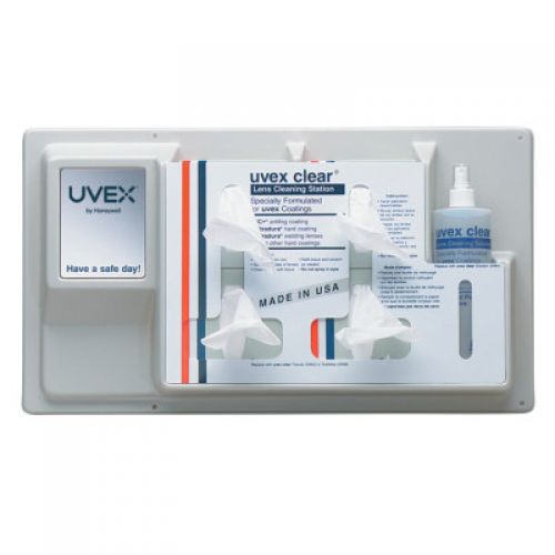 HONEYWELL UVEX Lens Cleaning Products, 12 1/2 in X 22 1/2 in, Permanent Station