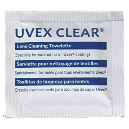 UVEX CLEAR LENS CLEANINGPOCKET S IZE TOWELETTES