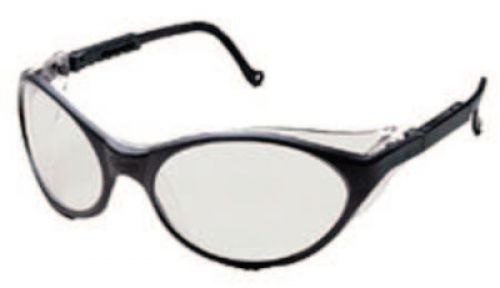 Bandit DuoFlex Safety Spectacles, Mirror Lens, Anti-Scratch/HC, Blue Frame
