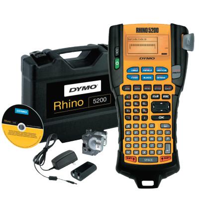 Rhino 5200 Advanced Labeling Tool, Kit, Black/Yellow